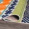 World Rug Gallery Modern Bohemian Indoor/Outdoor Runner Rug 2'x7' Multi Runner Rug 5559MULTI2X7 - alternate 2
